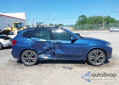 2021 BMW X3 M40I из США, поврежденный, VIN 5UXTY9C09M9F78574